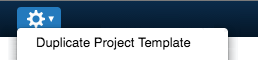Duplicate Project Template